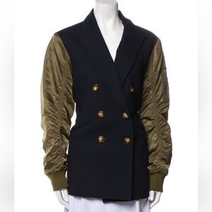 Veronica Beard size 10 Black and Olive khaki Jacket